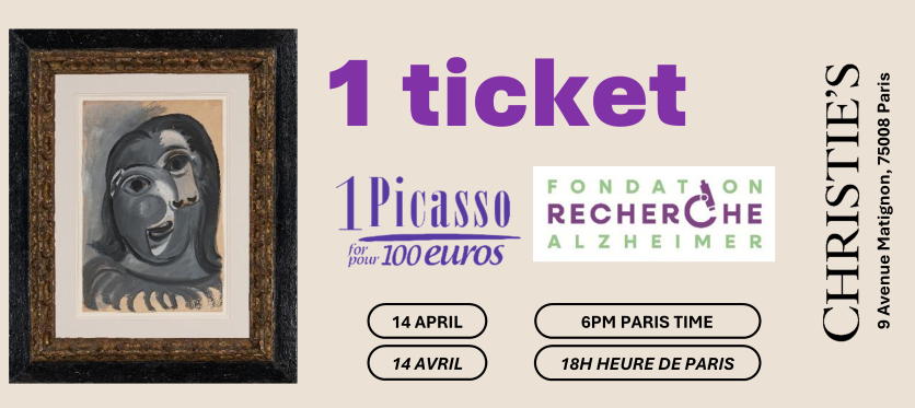 1 Picasso 100 euros Raffle